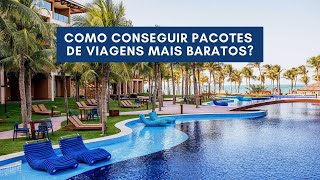 Como conseguir pacotes de viagens mais baratos [upl. by Kenimod174]