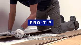 COMO COMEÇAR A INSTALAÇÃO DO PISO LAMINADO QUICKSTEP [upl. by Adnwahsar276]