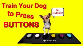 Dog Button Training your Dog to Talk with Buttons by DaVoice [upl. by Arlen989]