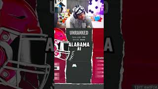 ALABAMA CORNERBACK JAYLEN MBAKWE GOT MAD AT ME on COLLEGE FOOTBALL 25 😂 shorts cfb [upl. by Yreffej]