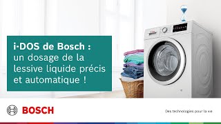 iDOS de Bosch  un dosage de la lessive liquide précis et automatique [upl. by Kcirttap186]