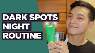 Simple 4 STEP ROUTINE for DARK SPOTS Options UNDER 500 Filipino  Jan Angelo [upl. by Cirderf214]