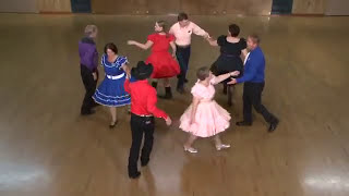 Square Dance Lessons by The Traveling Hoedowners  Instant Hoedown Samples [upl. by Burnard244]