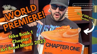 WORLD PREMIERE 1ST REVIEW NIKE D BOOK 1 CHAPTER ONE [upl. by Eltsirk]