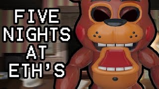 Five Nights at Eths Demo  IF YOU CANT SEE THEM THEY CANT SEE YOU [upl. by Krilov]