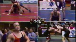 1998 Nebraska High School State Wrestling Championship 140 pounds [upl. by Idet]