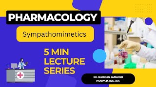 Pharmacology Lecture 23 catecholamine pharmacologyclass medical drugs nursingstudent [upl. by Higbee]