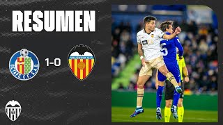 RESUMEN GETAFE CF  VALENCIA CF 10 [upl. by Aecila236]