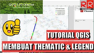 Tutorial QGIS  Making Thematic amp Legend [upl. by Oicnerolf]