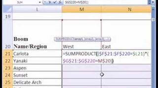 Excel Statistics 17 Categorical Cross Tabulation with Formulas [upl. by Entsirhc]