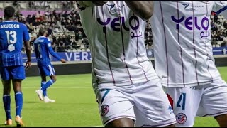 VIDEO Berrichonne de Châteauroux  La réaction de François Mendy double buteur contre Versailles [upl. by Mcferren]