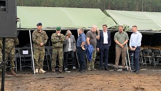 5000 German soldiers to based near Lithuanias border with Belarus [upl. by Lindo]