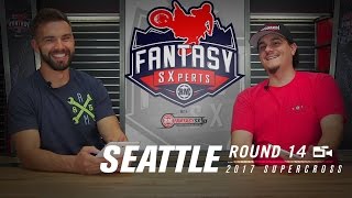 RMFantasy SXperts Round 14  2017 Supercross Seattle [upl. by Atilrac946]