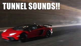 BEST SUPERCAR TUNNEL SOUNDS 2016  LOUD [upl. by Katt419]