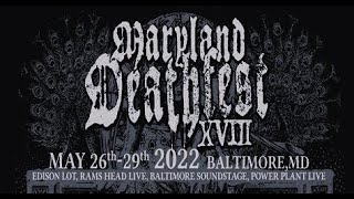 ENFORCED “Full Set in MARYLAND DEATHFEST” May282022 [upl. by Bosson]