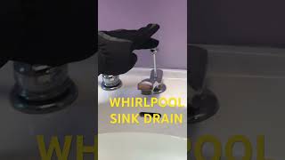 Clean Bathroom Sink Drain Whirlpool Sound [upl. by Analak315]