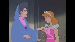 Anastasia And Drizella Magically Turn Cinderella Pink Strapless Ball Gown Into Rags [upl. by Erik]