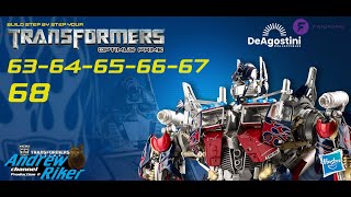 TRANSFORMERS Fanhome OPTIMUS PRIME DeAgostini  FASCICOLI 6368  OFFICIAL ITALIAN TEAM [upl. by Asiral]