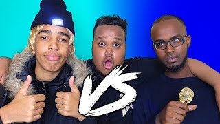 EPIC 1V1 RAP BATTLE  BLACKSCOMEDY VS DARKEST MAN [upl. by Ylagam956]