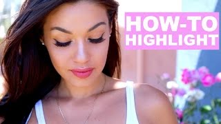 How To Highlight Your Face  Highlighting Tips For Everyone  Eman [upl. by Elwin386]