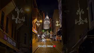 The Historic GALATA Tower travel historicalmusic history [upl. by Ahsina]