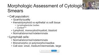 Morphological Pearls for the Cytologic Evaluation of Lymphomas [upl. by Naimaj]