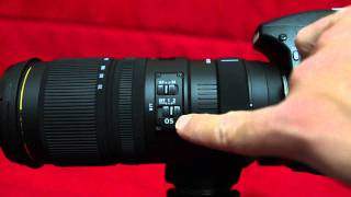 Sigma 70200mm APO EX DG OS  hands on intro [upl. by Lambard475]