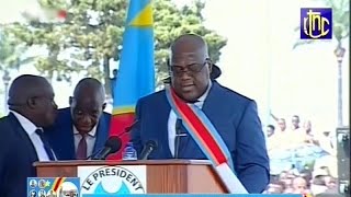 DR Kongo Neuer Präsident Felix Tshisekedi vereidigt [upl. by Bronwen407]