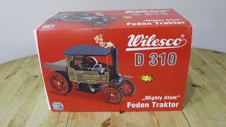 Wilesco D310 The Mighty Atom Un Boxing and first steam [upl. by Noraj63]