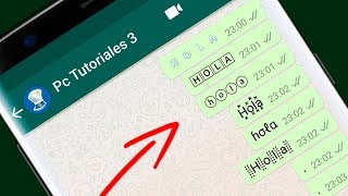 4 Impresionantes trucos de TEXTO para WhatsApp [upl. by Nitreb]