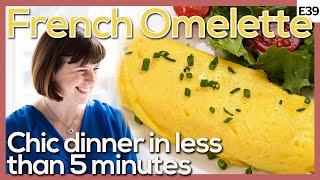 Classic French Omelette How to Make Soft French Style Omelettes [upl. by Kowal]