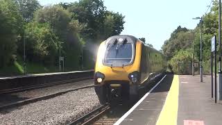 220027 passing Pokesdown for Didcot Parkway 270523 [upl. by Dorin140]