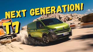 NEW VW Transporter T7 Unveiled [upl. by Annoirb309]