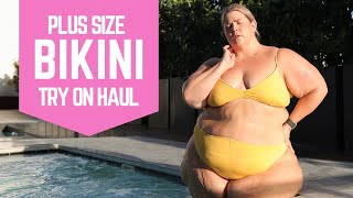 Plus Size Try On Haul Bikinis Perfect for Your Next Vacay [upl. by Cal]