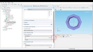 COMSOL Conduction heat transfer Example 2 15 [upl. by Asyl]