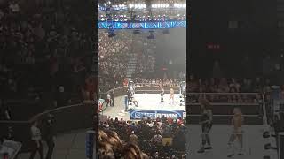 Bayley Gets Laid Out By Nia and Tiffany WWE SmackdownWorcester MA71224 [upl. by Siramad]