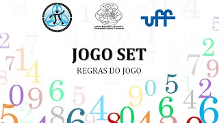 Se Jogando na Matemática Jogo Set  Regras do jogo [upl. by Nakhsa]