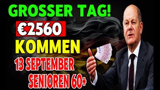 Gute Nachrichten für Senioren €2560 pro Monat ab 13 September für deutsche Rentner [upl. by Furgeson347]