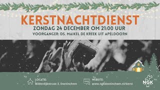 Kerstnachtdienst 24 december 2023 [upl. by Brenna]