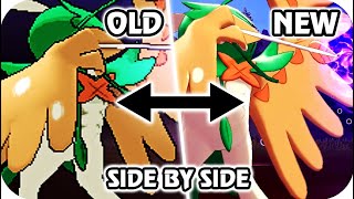 Pokémon Sword amp Shield  All Starter Moves Comparison Side by Side [upl. by Amuh320]