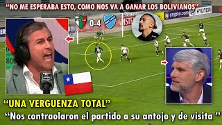 DESTROZADOS PERIODISTAS CHILENOS REACCIONARON ASI A BOLIVAR VS PALESTINO 40 HOY PRENSA [upl. by Donela843]