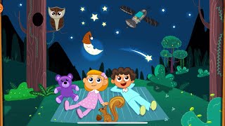 KIDDOPIA Twinkle Twinkle Little Star Song  Kids Buzzle Game [upl. by Atilal]