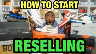 HOW TO START RESELLING SNEAKERS IN 2023 ULTIMATE GUIDE [upl. by Ahsinid]