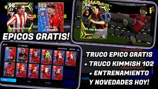 🔥TRUCO PARA VAN BASTEN 100  KIMMIcH 102 Y DAVIES 101 BIG TIME  TRATOS GRATIS 🎁 EFOOTBALL 24 [upl. by Nydnarb]