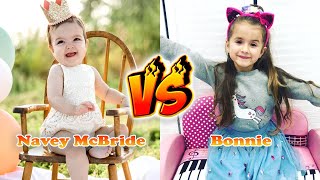 Navey McBride VS Bonnie Rosa Transformation 👑 From Baby To 2024 [upl. by Asilad595]