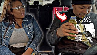 FAKE SPONSORSHIP PRANK ON MY HUSBAND GROSS DRINK🤮 [upl. by Assert796]