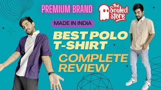 Complete review Best Oversized Polo Tshirt In India  The Soul Store  Indian Brand  Solid Print [upl. by Ferguson996]