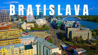 Bratislava Slovakia 🇸🇰 4K UHD  Drone Footage [upl. by Lleryd]