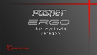 Kasa fiskalna Posnet Ergo online  jak wystawić paragon [upl. by Westlund]