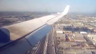 Miami Airport  landing  Beechcraft 19000D  Continental 2007 [upl. by Yerhcaz191]